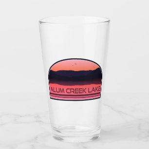 Alum Bäck Sjö Ohio Red Sunrise Glaskopp