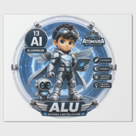Aluminium ATOMIVRA Presentpapper