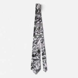 Aluminium omkullkastar designsilverfärg slips