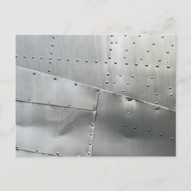 Aluminiumflygkropp Vykort (Framsida)