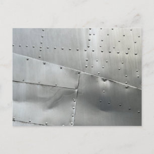 Aluminiumluftfartygets skal helg vykort