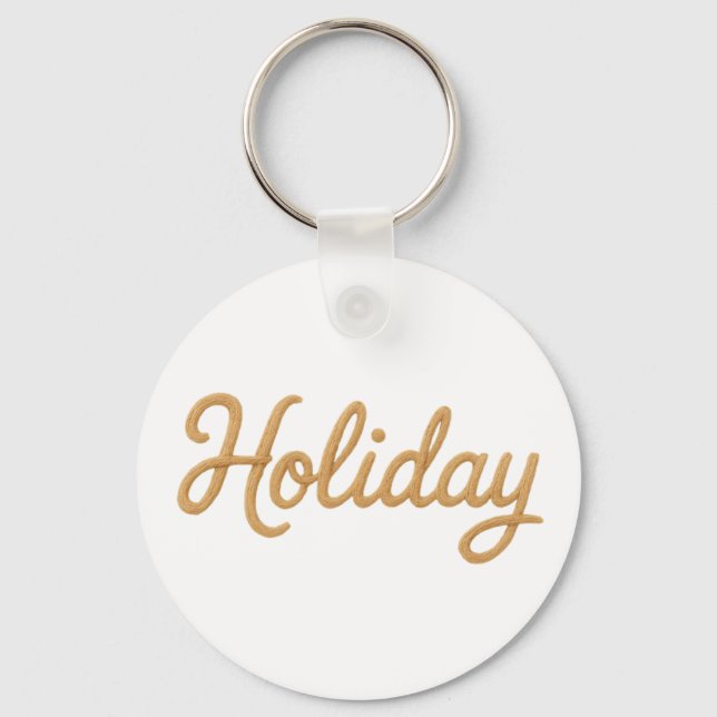 Aluminum Circle, 2" Nyckelring (Framsida)