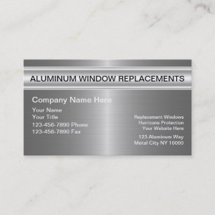 Aluminum Windows visitkort