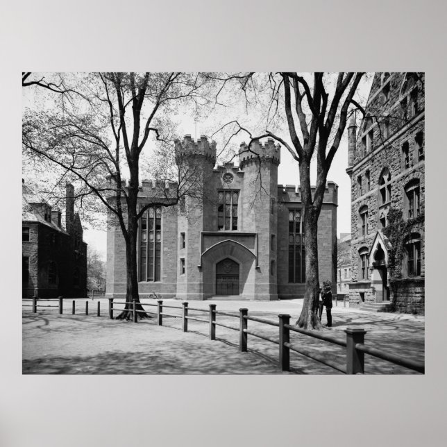 Alumni Hall (Yale Universiteten) Poster (Framsidan)
