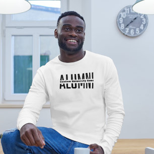 Alumni Sweatshirt - Anpassningsbar Universiteten S T Shirt