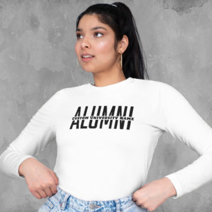 Alumni Sweatshirt - Anpassningsbar Universiteten S T Shirt