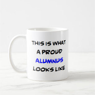 alumnus, stolt kaffemugg