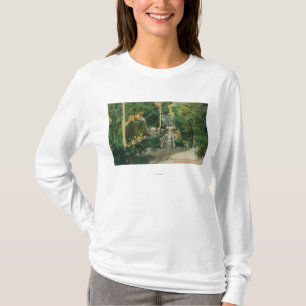 Alumsten parkerar picknickjordning som utsikten tee shirt