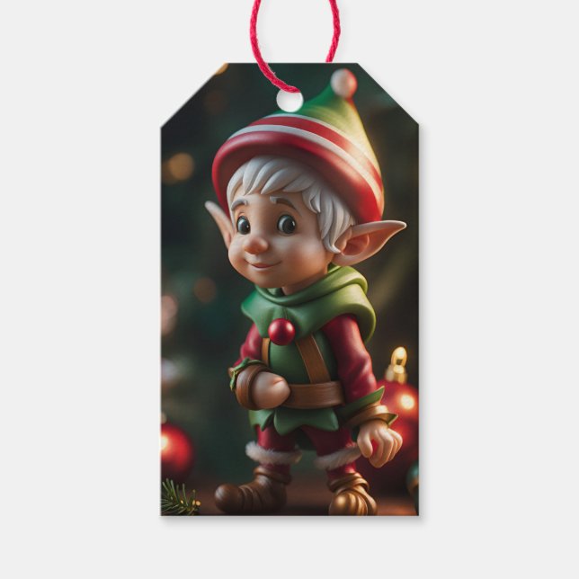 Alv Jul Presentepresentetikett Presentetikett (Framsidan)