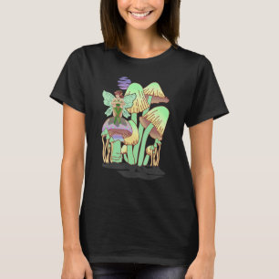 Älv Nymf Sprite Fae Älva Flicka Goblincore Älvkore T Shirt