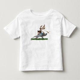 Älv Ridar På Sköldpadda Småbarns T-Shirt