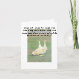 Älva clownen helgkort