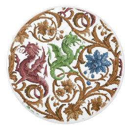 Älva Dragons Ceramic Knob Knopp