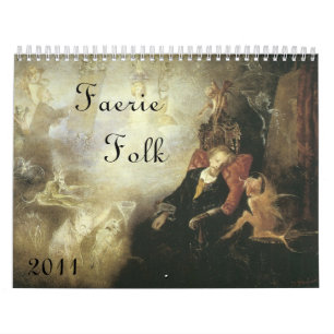 Älva Folk Victorian Calendar Kalender
