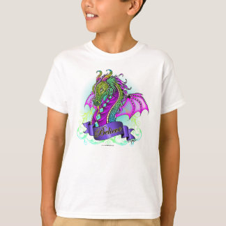 Älva "för Sonya" bästa tro regnbågedrake Tee Shirt