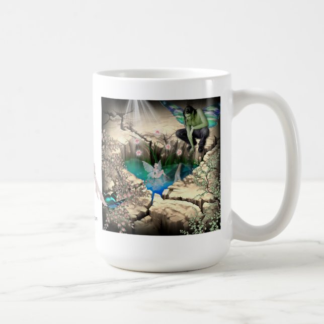Älva i Elven Pond Kaffemugg (Höger)