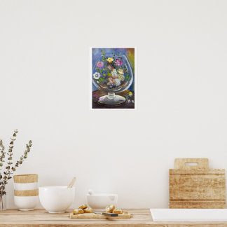 Älva i ett terrarium poster