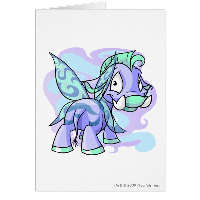 Älva Moehog Hälsningskort (Framsidan)