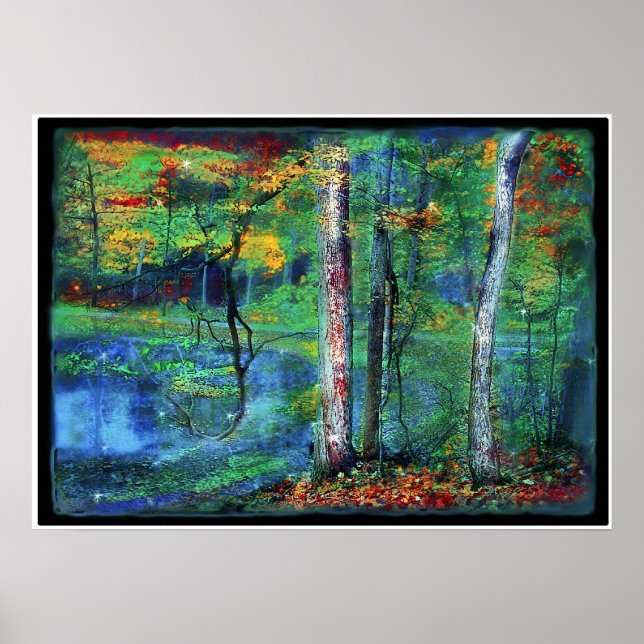 Älva skogen,poster poster (Framsidan)