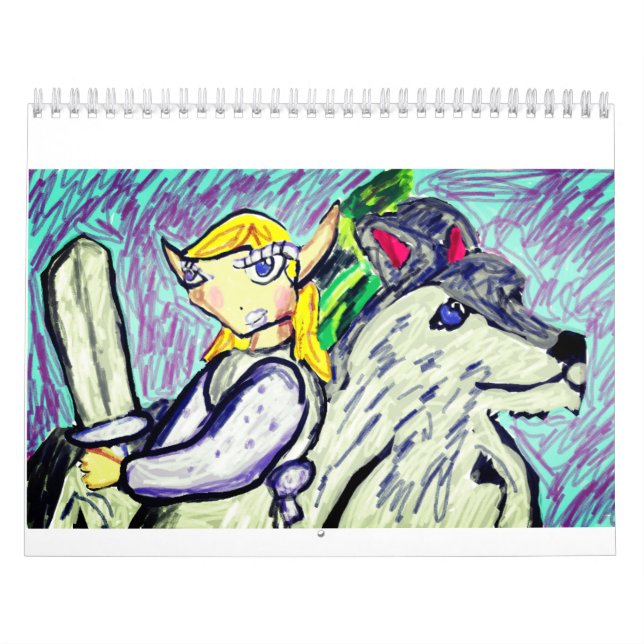 Älvakonst Kalender (Omslag)