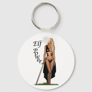 Älvan driver Keychain Nyckelring