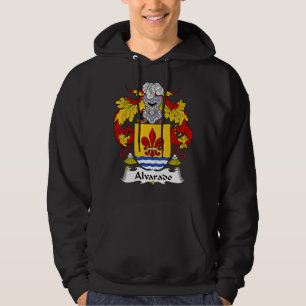 Alvarado Jackar Arm Family Crest Premium Hoodie