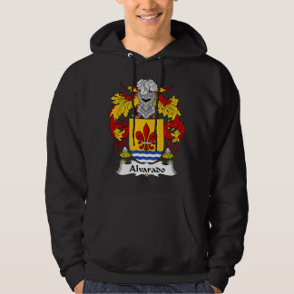 Alvarado Jackar Arm Family Crest Premium Hoodie