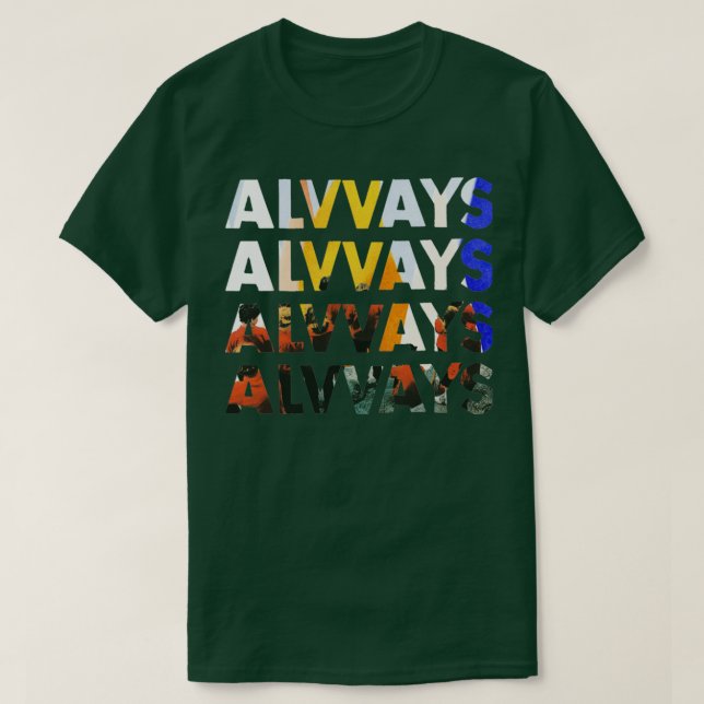 Alvays Antisocialites T Shirt (Design framsida)