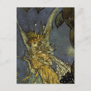 “Älvdrottningen” av Edmund Dulac Vykort