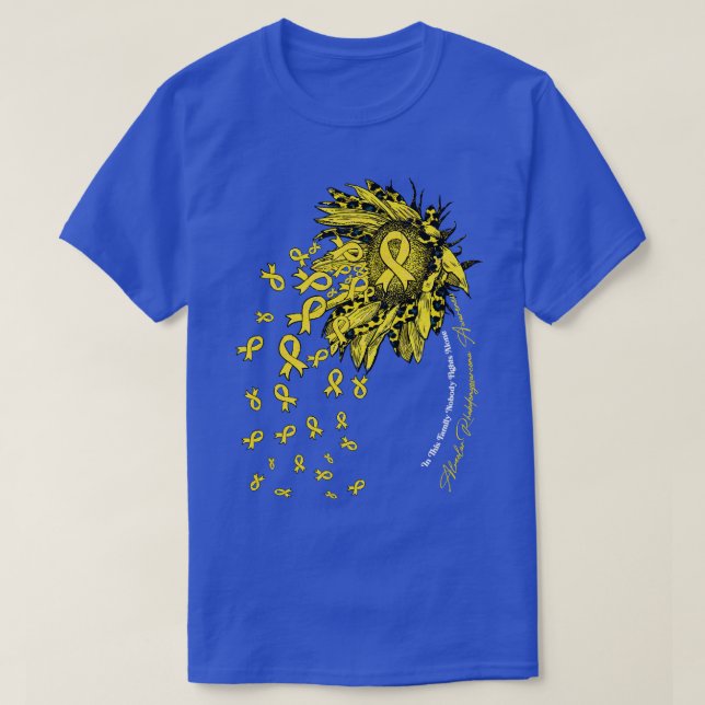 Alveolar Rhabdomyosarcoma Awareness solronobo T Shirt (Design framsida)
