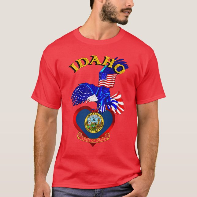 Alvesart BeSnyIdaho T Shirt (Framsida)