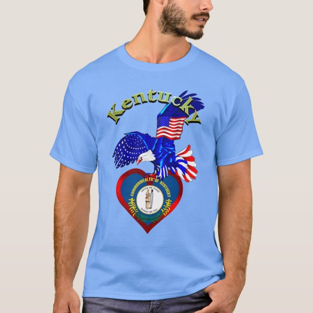 Alvesart I kärlek Kentucky T Shirt (Framsida)