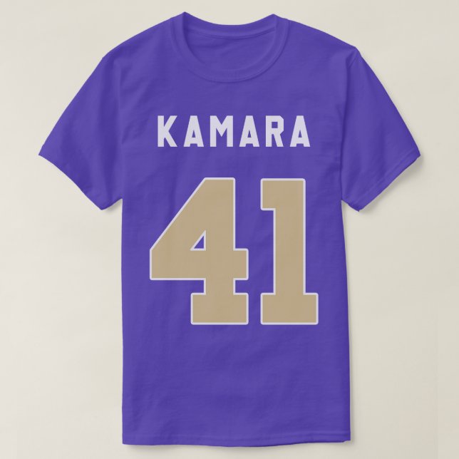 Alvin Kamara TShirt - 1 T Shirt (Design framsida)