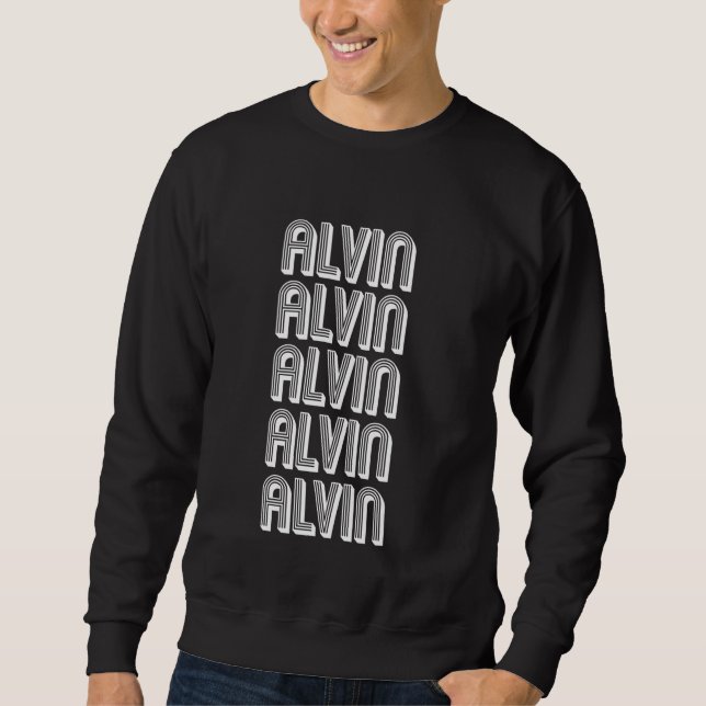 Alvin Lång Ärmad Tröja (Framsida)