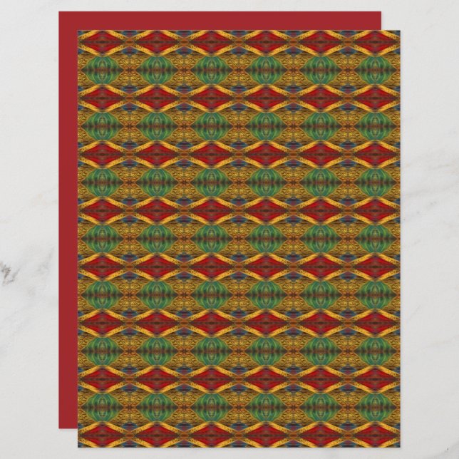 Alvina Scrapbook Papper II (Fram/baksida)