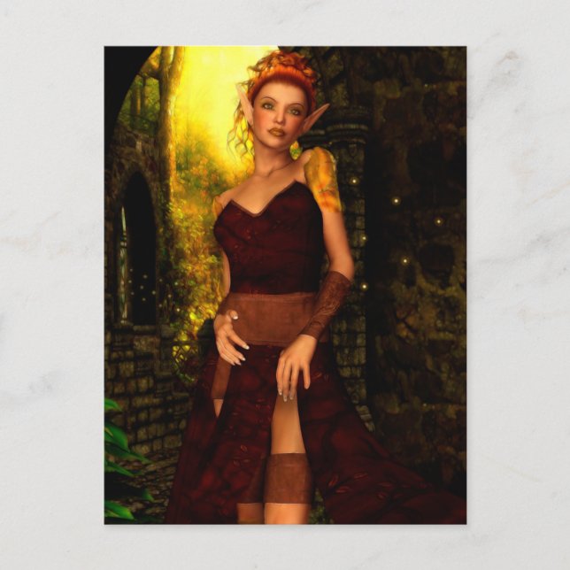 Alviskt Förtrollning Vykort (Framsida)