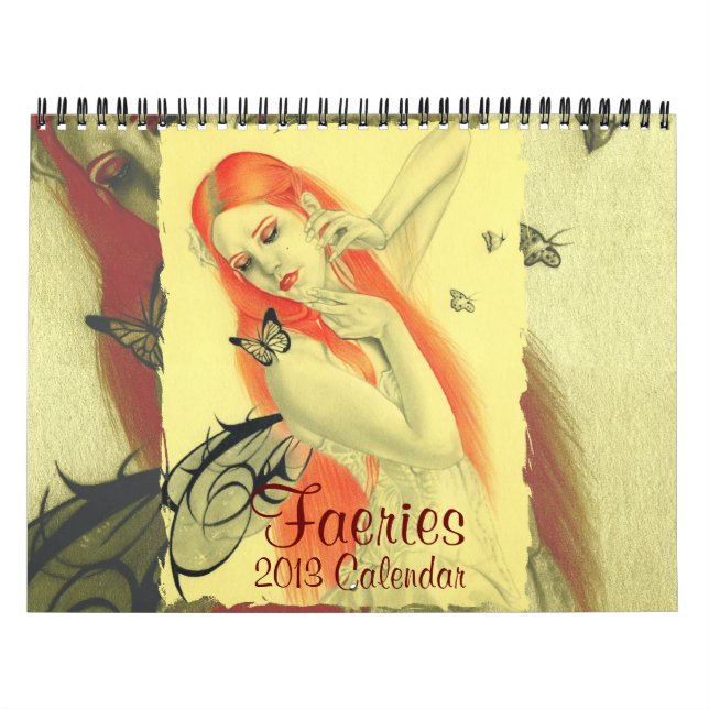 Älvor 2013 Kalender efter KaterinaArt (Omslag)