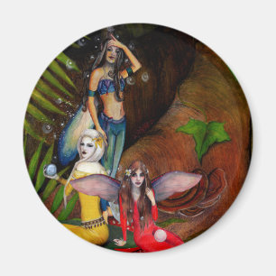 Älvor, älvor, älvor magnet