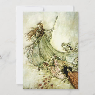 Älvor Away - Arthur Rackham