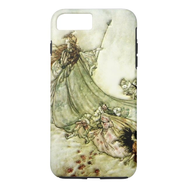 Älvor Away - Arthur Rackham Case-Mate iPhone Skal (Baksida)