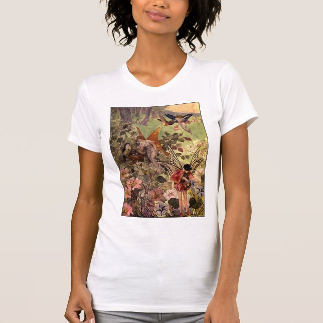 Älvor & blommaT-tröja T-shirt (Framsida)
