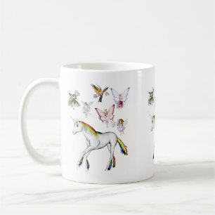 Älvor Färg Unicorn Kaffemugg