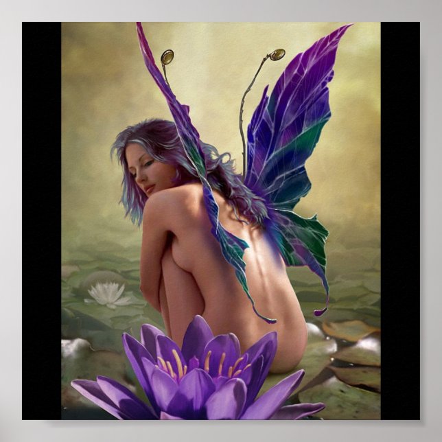 Älvor finns poster (Framsidan)