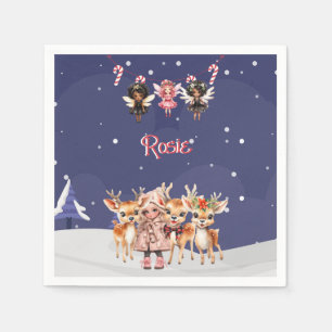 ÄLVOR i CANDY CANE Pappersservett
