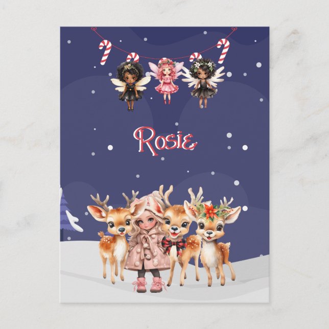 ÄLVOR i  CANDY CANE Vykort (Framsida)