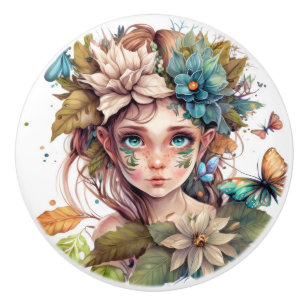 Älvor i Flower Fairy Knopp