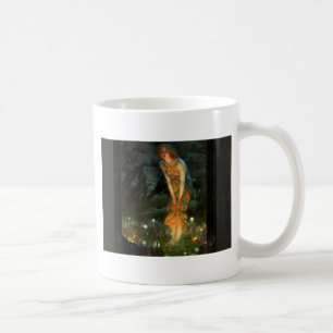 Älvor i mejerikretsen mitt i sommaren Kväll Kaffemugg