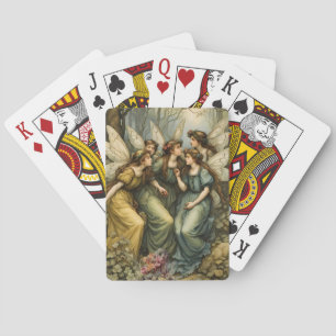 Älvor i skogen casinokort