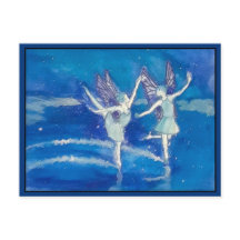 Älvor i Snö vykort