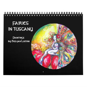ÄLVOR I TUSCANY 2017 Fantasy Fine Art Kalender